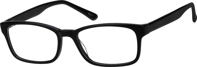 Zenni Black Stylish Rectangular Eyeglasses