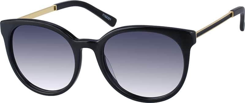 Tortoiseshell Premium Round Sunglasses #11323 Zenni ...