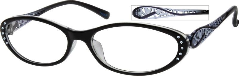 Black Plastic Full-Rim Frame #142592 Zenni Optical ...