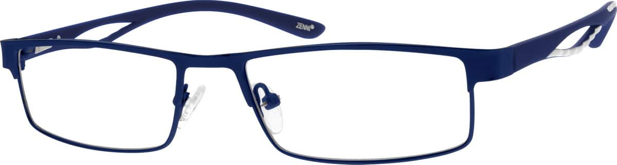 Gray Stainless Steel Full Rim Frame With Spring Hinges 1427 Zenni Optical Eyeglasses 