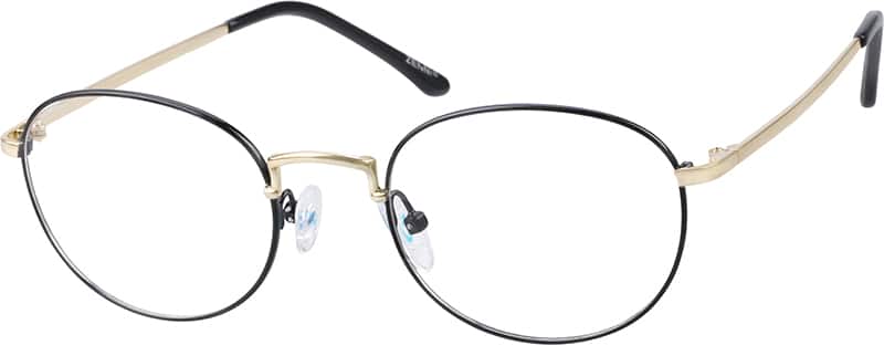 Black Round Eyeglasses #1691 Zenni Optical Eyeglasses