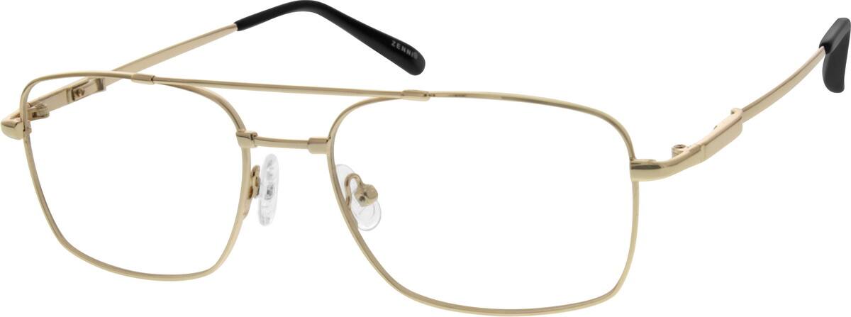 Gold Memory Titanium Full-Rim Frame 170314 Men Full Rim Memory Titanium Eyeglasses #170314