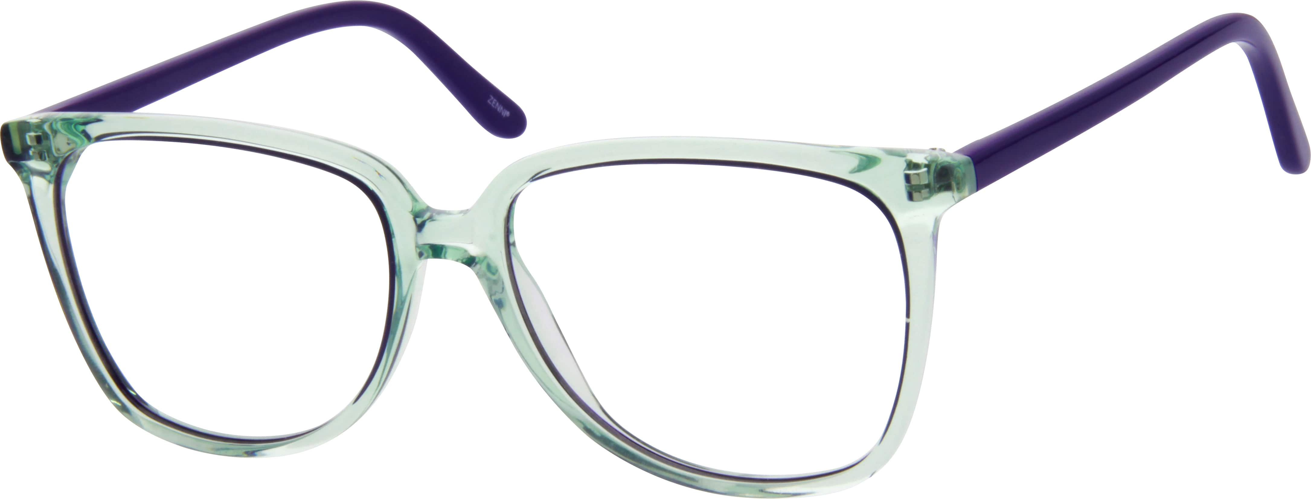 Translucent Acetate Full Rim Frame 1856 Zenni Optical Eyeglasses