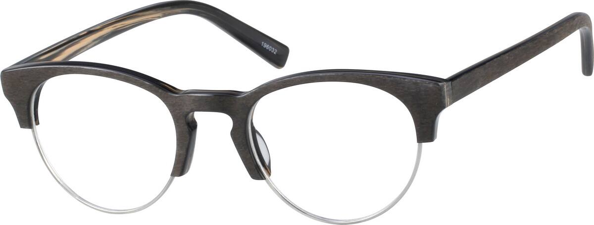 Wood Texture Browline Eyeglasses #1960 Zenni Optical ...