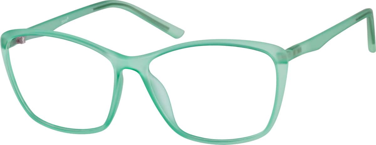 Green Flexible Plastic Full-Rim Frame #2073 Zenni ...