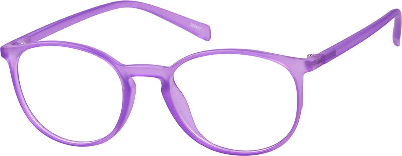Purple Round Eyeglasses #2074 Zenni Optical Eyeglasses