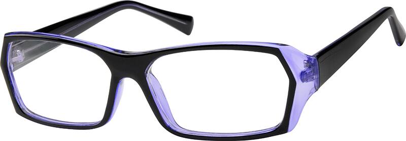 Purple Plastic Full-Rim Frame 220116 Men Full Rim Acetate/Plastic Eyeglasses #220116