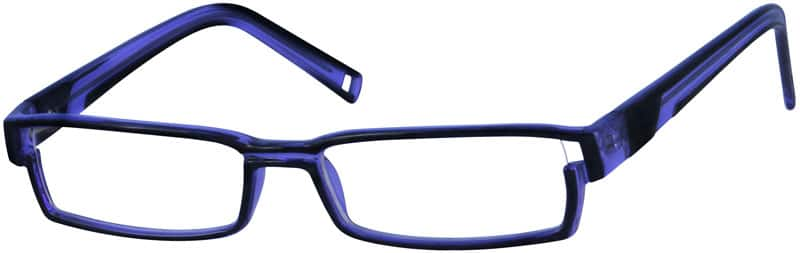 Red Plastic Full Rim Frame 2240 Zenni Optical Eyeglasses