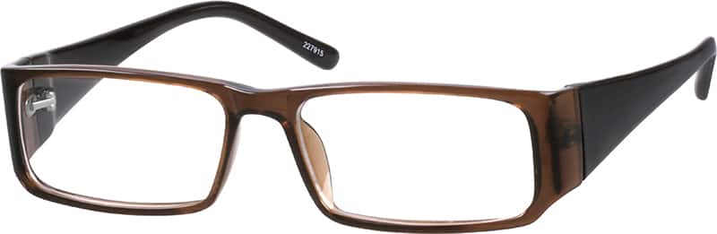 Brown Stylish Plastic Full-Rim Frame #2279 Zenni Optical ...