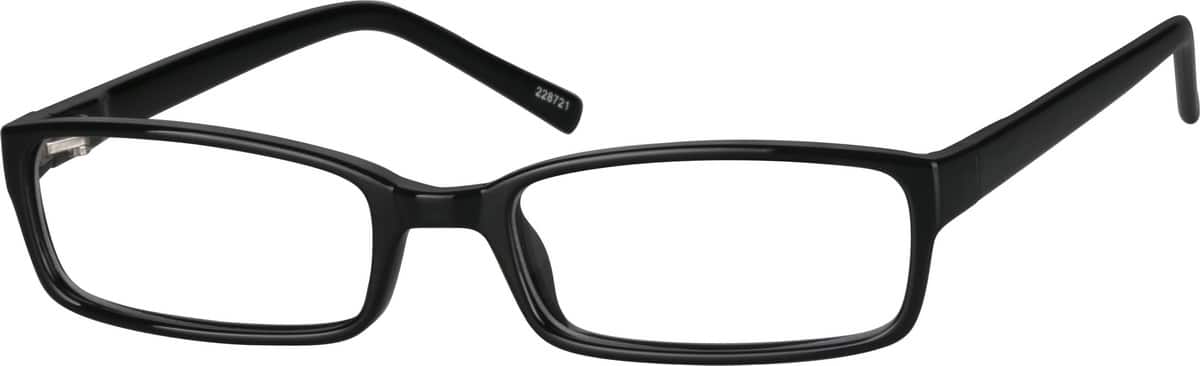 Black Class Black Rectangular Eyeglasses 2287 Zenni Optical Eyeglasses 