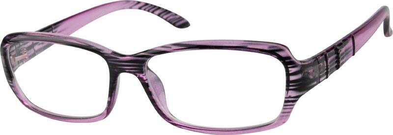 Purple Plastic Full-Rim Frame #2376 Zenni Optical Eyeglasses