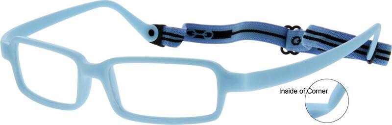 Blue Children's Plastic Full-Rim Frame 281816 Kids Full Rim Eyeglasses #281816