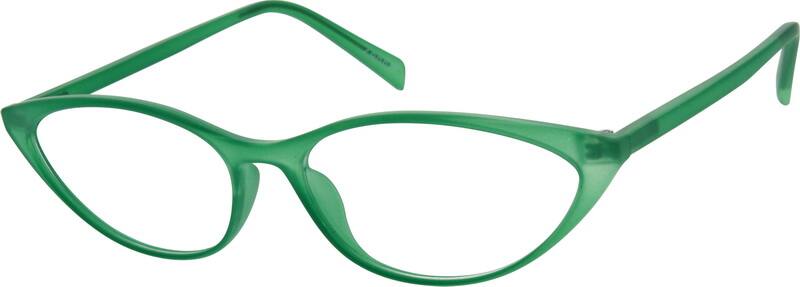 Green Flexible Plastic Full-Rim Frame 292024 Women Full Rim Acetate/Plastic Eyeglasses #292024