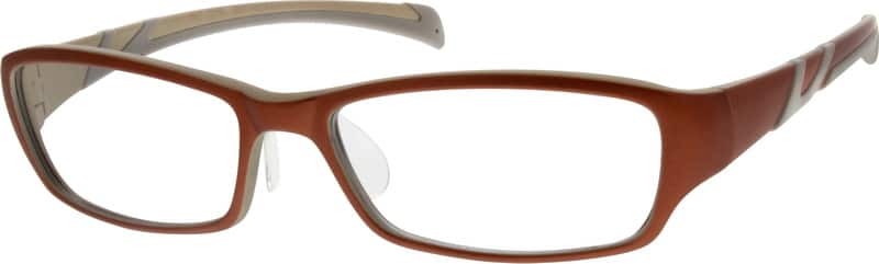 Orange Plastic Full-Rim Frame 293022 Women Full Rim Acetate/Plastic Eyeglasses #293022