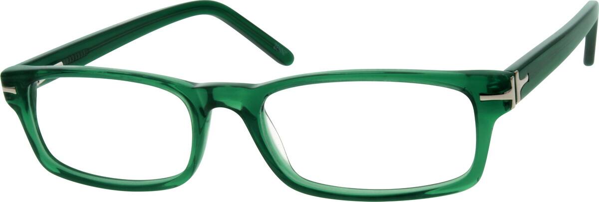 Green Acetate Full-Rim Frame with Spring Hinges 304024 Men Full Rim Acetate/Plastic Eyeglasses #304024