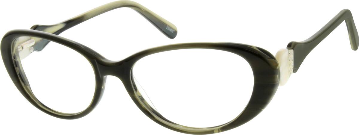 Cream Acetate Full Rim Frame With Spring Hinges 3048 Zenni Optical