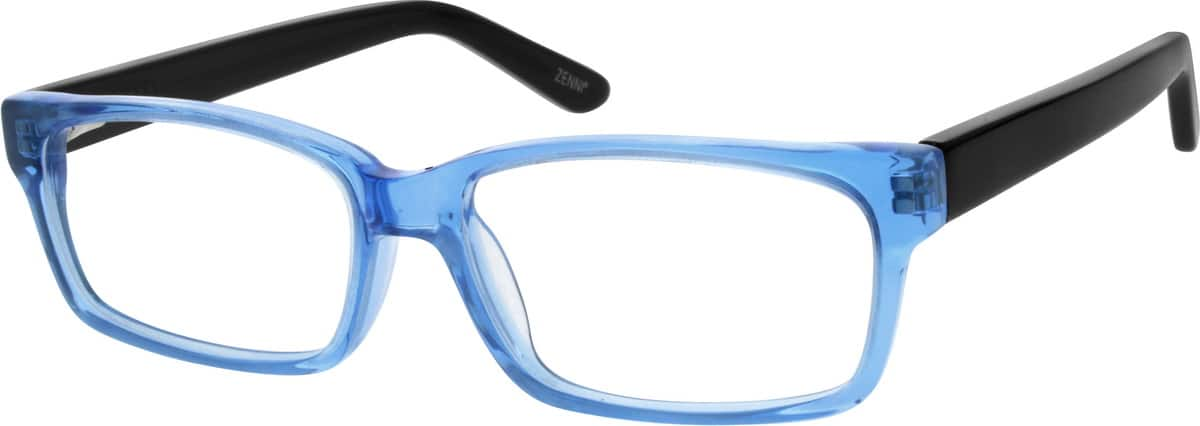 Translucent Acetate Full Rim Frame With Spring Hinges 3083 Zenni Optical Eyeglasses