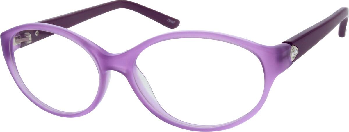 Purple Acetate Full-rim Frame 309017 Women Full Rim Acetate/Plastic Eyeglasses #309017