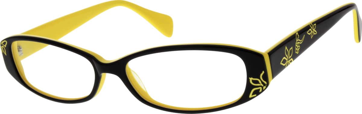 Yellow Acetate Full-rim Frame #3099 