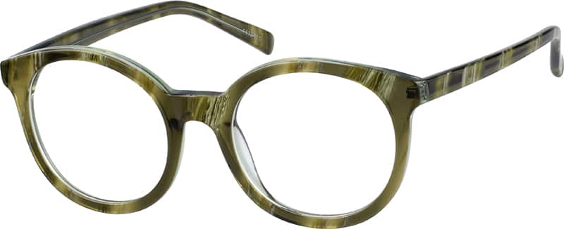 Unisex&nbsp;Full Rim&nbsp;Acetate/Plastic&nbsp;Eyeglasses #4412425