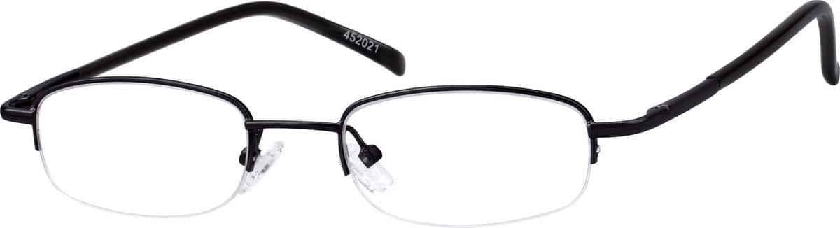 Black Lightweight Oval Eyeglasses #4520 Zenni Optical ...