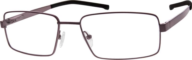 Brown Pure Titanium Full-Rim Frame with Spring Hinges 522015 Men Full Rim Titanium Eyeglasses #522015