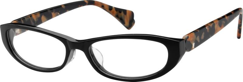 Black Acetate Full Rim Frame 6092 Zenni Optical Eyeglasses