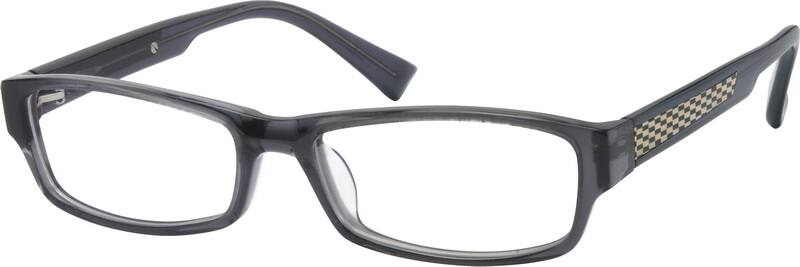 Gray Acetate Full-Rim Frame 615312 Men Full Rim Acetate/Plastic Eyeglasses #615312
