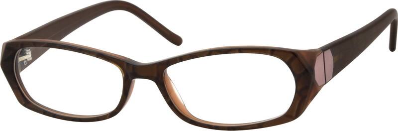 Brown Acetate Full Rim Frame 6194 Zenni Optical Eyeglasses 