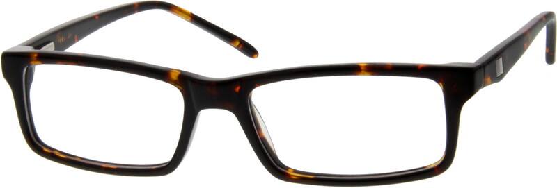 Tortoiseshell Fashion Acetate Full-Rim Frame with Spring Hinges 620525 Men Full Rim Acetate/Plastic Eyeglasses #620525