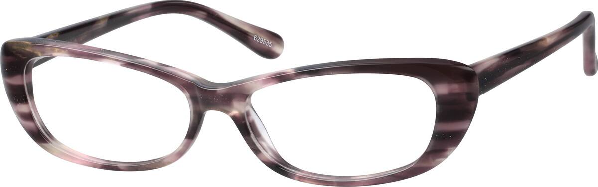 Brown Acetate Full Rim Frame With Spring Hinges 6295 Zenni Optical Eyeglasses 1314