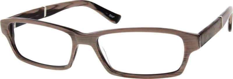 Cream Acetate Full-Rim Frame 633112 Men Full Rim Acetate/Plastic Eyeglasses #633112