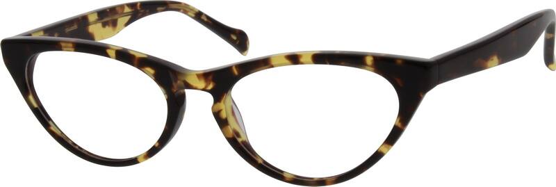 Tortoiseshell Acetate Full-Rim Frame 633525 Women Full Rim Acetate/Plastic Eyeglasses #633525
