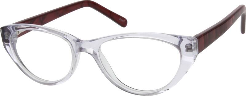 Translucent Children's Acetate Frame With Spring Hinges 635023 Kids Full Rim Acetate/Plastic Eyeglasses #635023