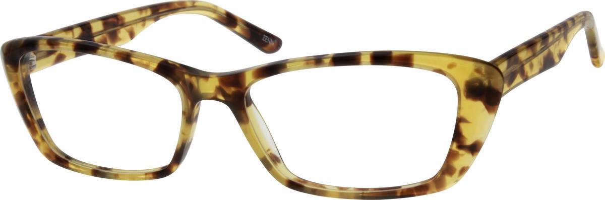 Tortoiseshell Acetate Full-Rim Frame 664525 Women Full Rim Acetate/Plastic Eyeglasses #664525