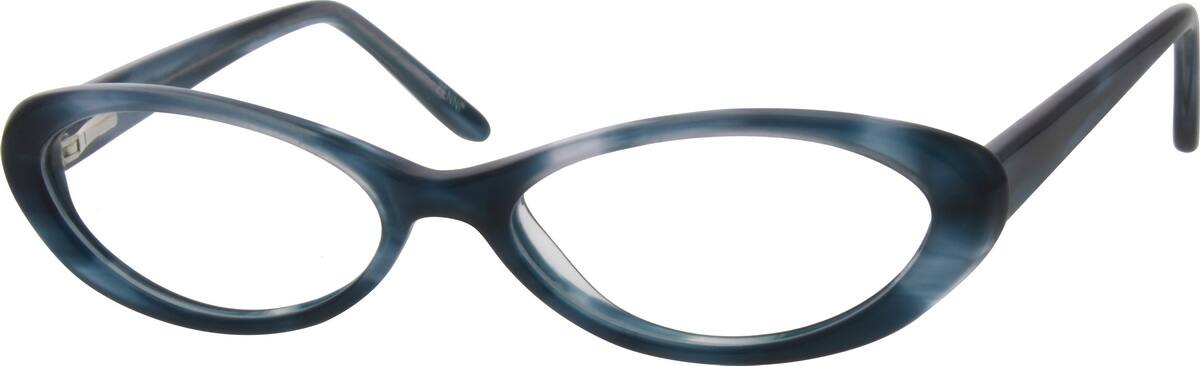 Gray Children's Acetate Frame With Spring Hinges 668512 Girl Full Rim Acetate/Plastic Eyeglasses #668512