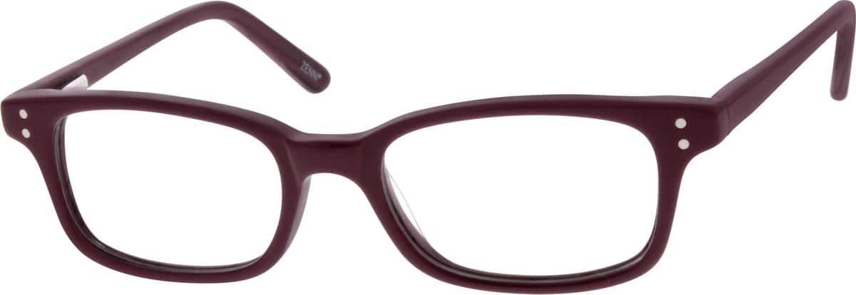 Black Toddlers Flexible Rectangular Eyeglasses #6689 ...