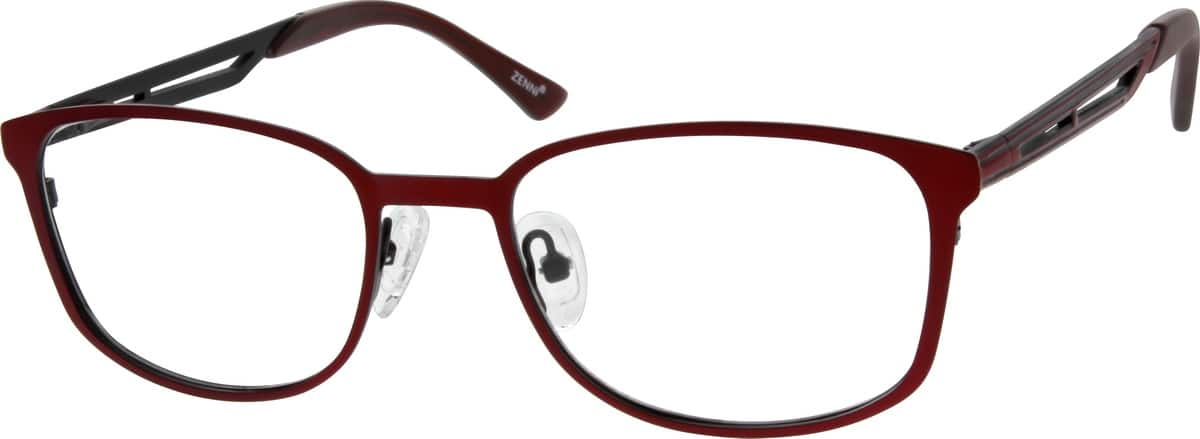 Purple Stainless Steel Full Rim Frame With Spring Hinges 6949 Zenni Optical Eyeglasses