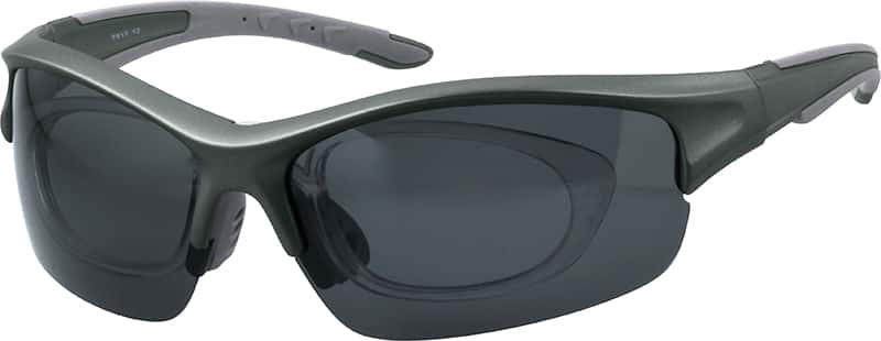 Gray Sport Sunglasses #7017 | Zenni Optical Eyeglasses