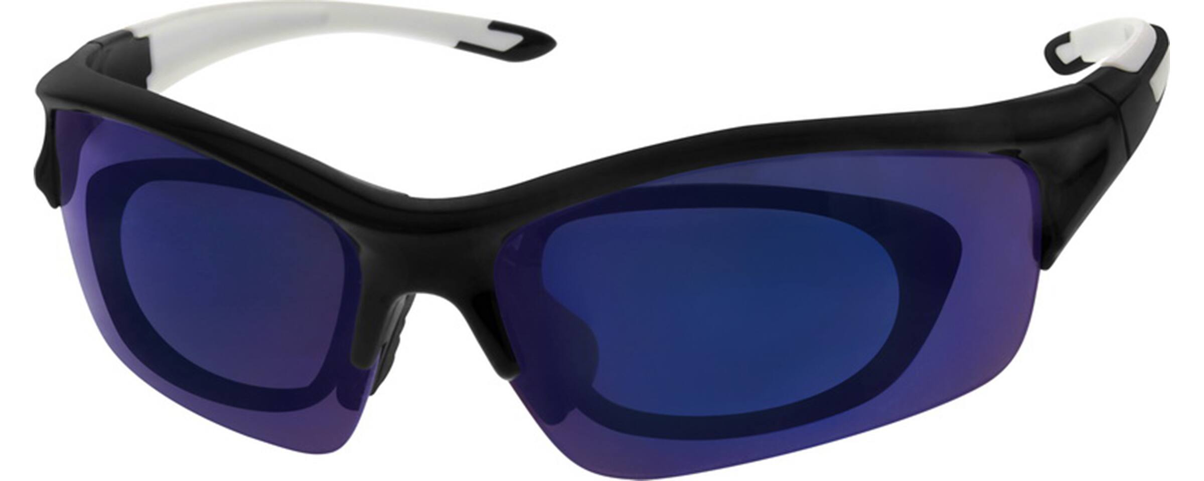 Black Prescription Wind Goggles 707021 Women Half Rim Acetate/Plastic Eyeglasses #707021