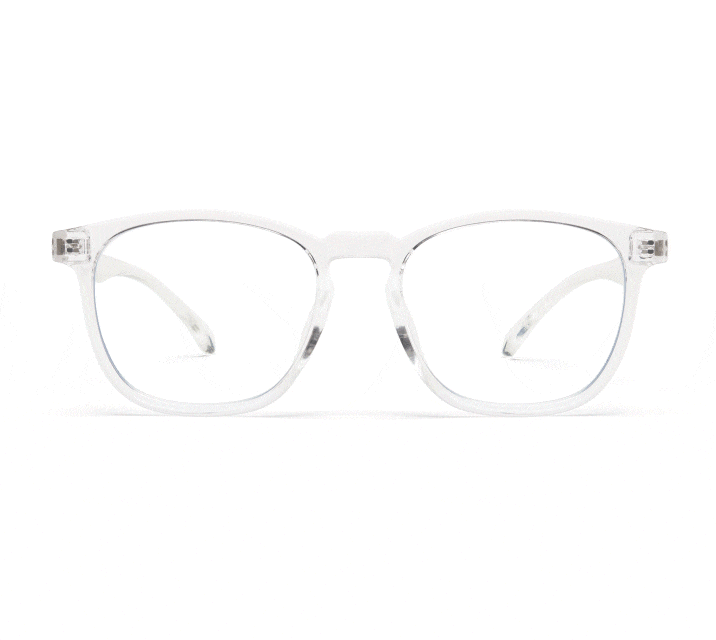 Clear-to-dark Blokz Photochromic blue light lenses.
