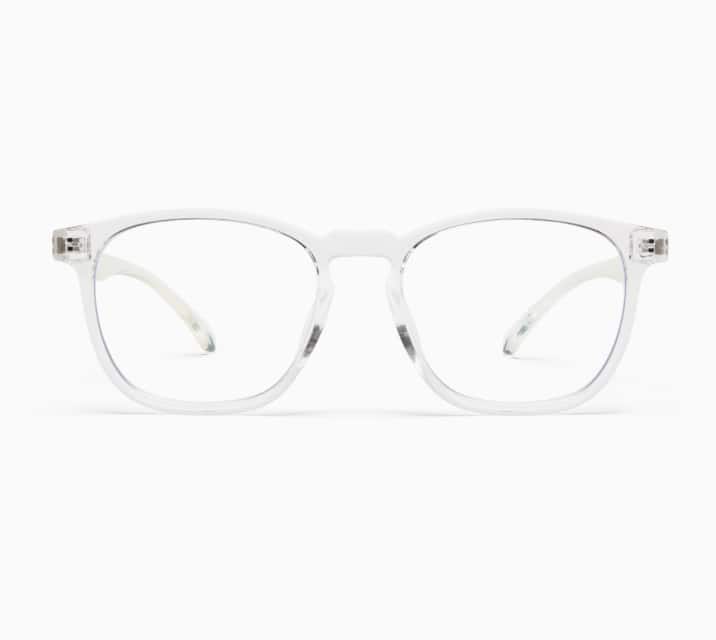 Clear Blokz blue light glasses.