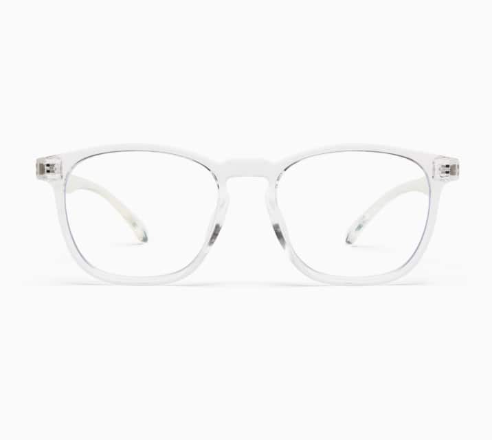 Clear Blokz blue light glasses.