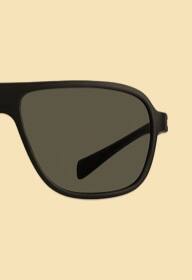 Premium anti-reflective coating starting at $14.95 (compare to $129). Image of aviator glasses with anti-reflective coating on a cream color background.