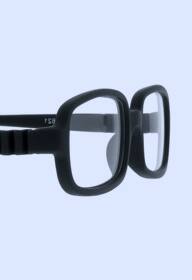 Trivex lenses starting at $29.95 (compare to $199). Zenni rectangle glasses with trivex lenses on a light lavender background.