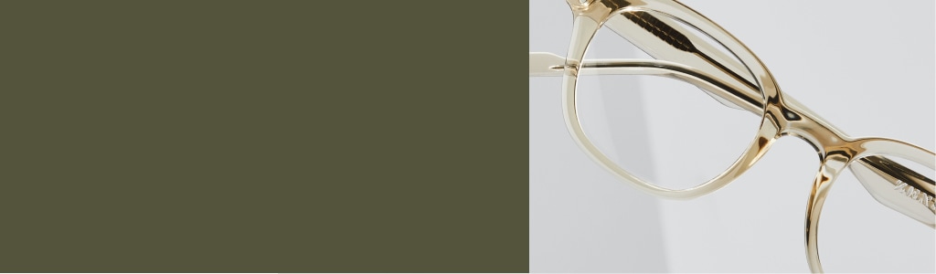 Image of Zenni square glasses #2029515 on a white background.