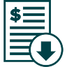 Icon of Download the invoice