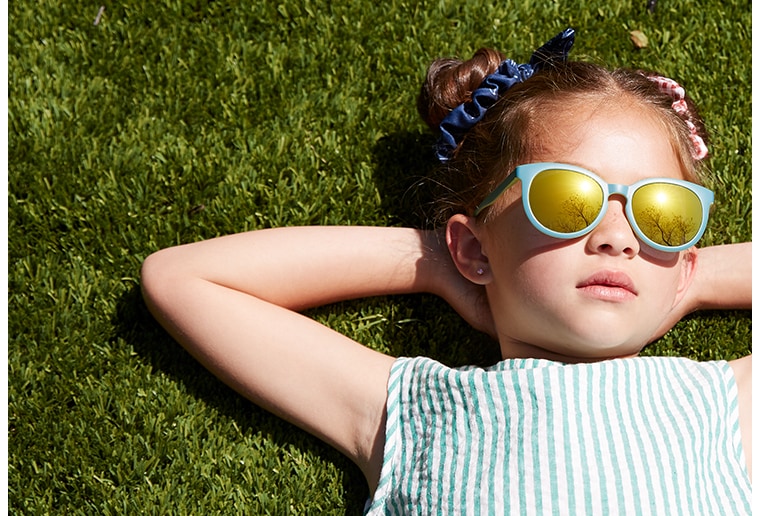 All Zenni lenses come with UV protection to protect developing eyes.