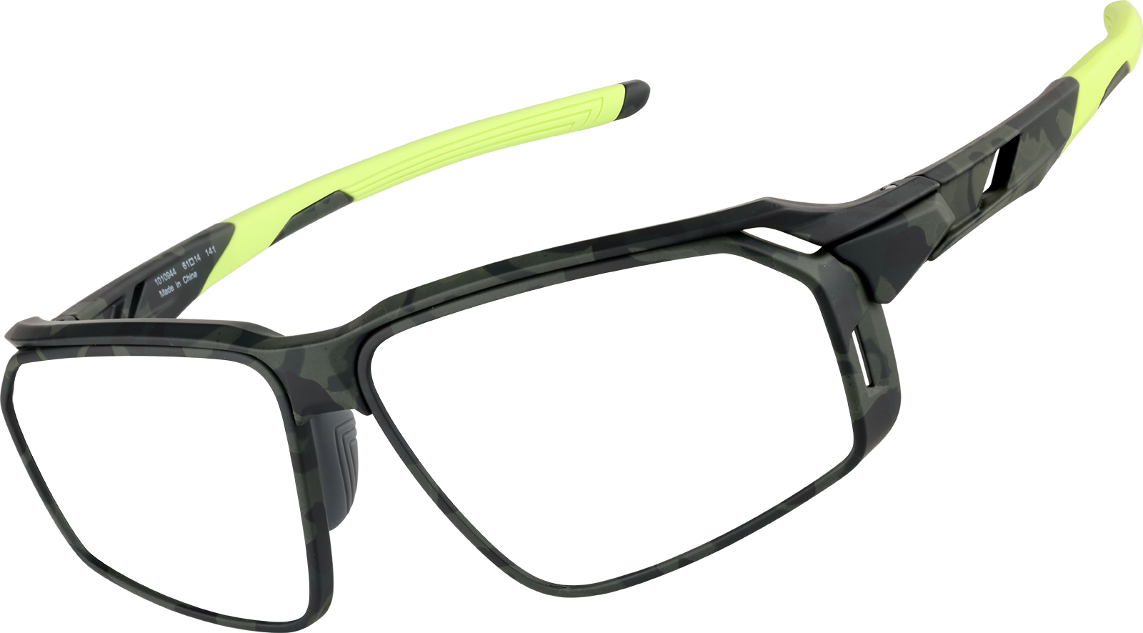 Angle view of Zunnies - Active Wrap-Around Sunglasses 1010944 in Pattern