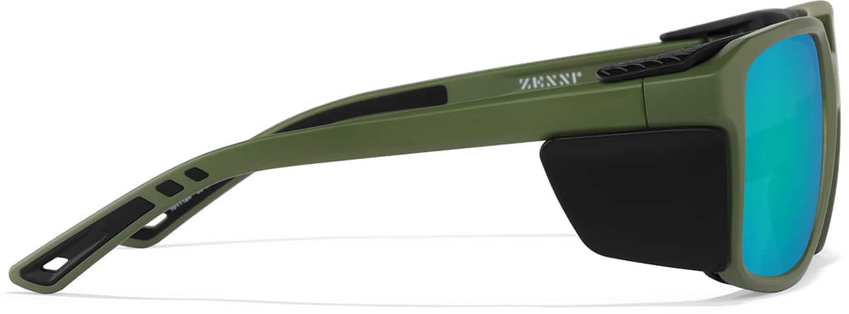 Side view of Zunnies - Sport Sunglasses 1011124 in Green